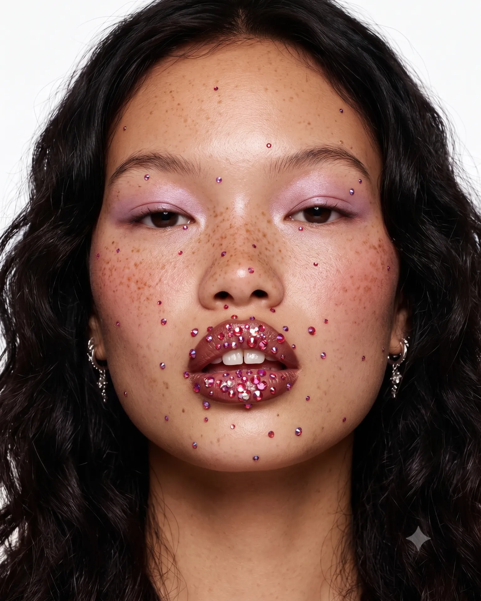 Editorial portrait — full glam